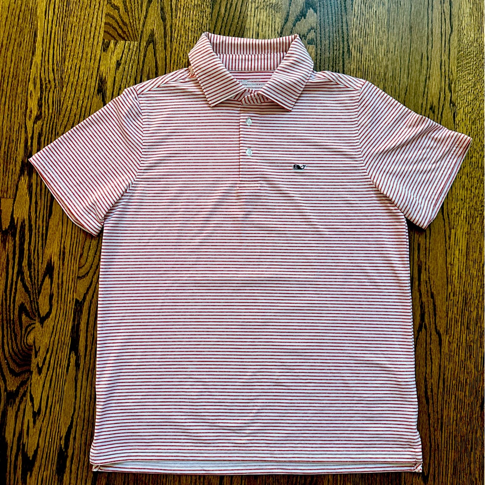 Vineyard Vine On-the-Go Sankaty Polo boys XL